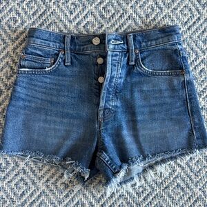 Mother Tomkat Kick Fray Shorts from Summer 2021